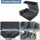 Kabinka Card Box Deck Box for MTG, Trading Card Storage Boxes for 1800+ Cards, Leather Deck Case, Deck Box for TCG Magic the Gathering Cards - Black