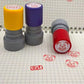 Color Random Quick-drying Inkable Fun Emotion Seal Toy Anime Characters Pressable Novelty Gag Face Seal Funny Kid's Toy