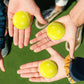 12pcs 6.3cm Foam Ball Soft Foam Sponge Tennis Balls Baseball Balls For Toy Kids Venting And Decompression Elastic Ball Toy