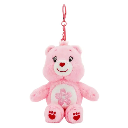 Care Bears Plush Toy Kawaii Squeak Sound Keychain 15cm Pendant Cute Cartoon Keychain Bag Luggage Decor Holiday Birthday Gift