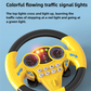 Children's Steering Wheel Toy, Simulated Co-Pilot 360-Degree Rotating Music Steering Wheel, Educational Enlightenment Toy