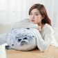 Angry Blob Seal Pillow Chubby 3D Novelty Sea Lion Doll Plush Stuffed Toy Baby Sleeping Throw Pillow Gifts for Kids Girls