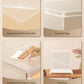 Rolife Clear Acrylic Display Box for Hobby Collectible Dust Cover Display Case for Miniature House Stackable Storage Plastic Box