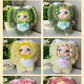 Cartoon plush lace Lori rabbit doll cute vinyl doll machine pendant accessories gift bag pendant.