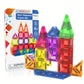 Mini Magnetic Tile Toys, with a Metal Box for Easy Portability, Magnetic Building Blocks That Can Be Played with Anywhere, Convenient Storage, Suitable for Holiday or Birthday Gifts