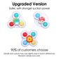 Baby Suction Cup Spinning Toys – 3pc Cartoon Animal Fidget Set
