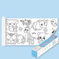 Children's Drawing Roll DIY Coloring Paper Roll Color Filling Paper Graffiti Scroll Paper-cut for Kids Painting Educational Toys