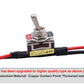 Large Current High Load Switch AMASS XT60 XT90 T-Plug Power ON-OFF Toggle 12/14AWG for eBike RC Airplane ESC Motor Connecting