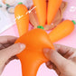 Dumpling Squishy Games Sausage Carrot Vegetable Giant Stress Toy Sensory Fun For Kids Teens & Adults Skateboard Squish Dumplings