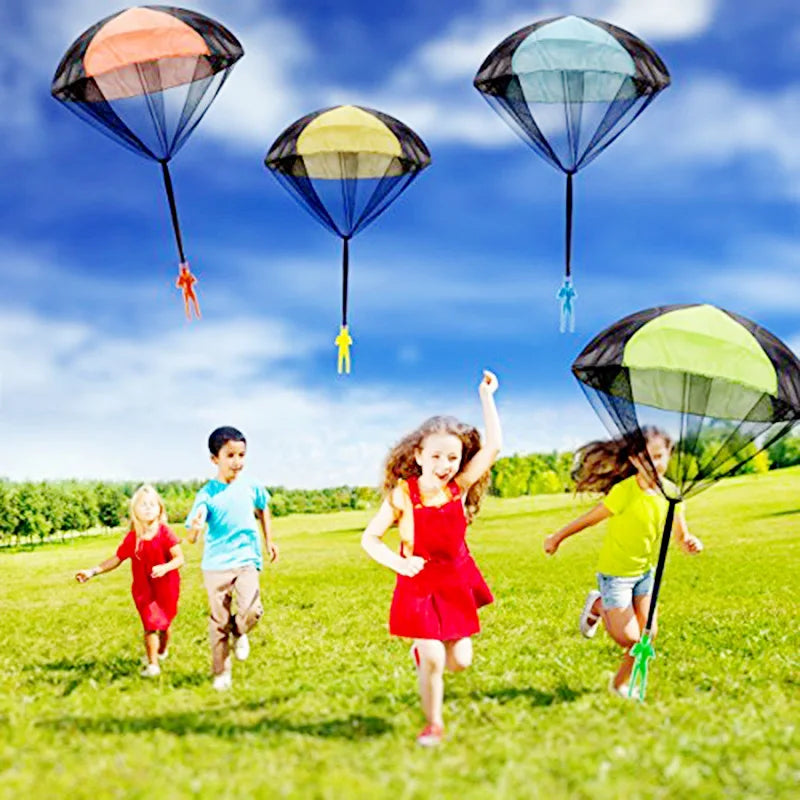 Children's Hand Throwing Parachute Toy Tangle Outdoor Flying Parachute Men's Outdoor Toy Easter Basket Stuffers Children's Gift