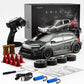 ZNLYRION SG718 1: 24 Scale 4WD RC Drift Car With Replaceable Racing Drift Tires LED Headlights Taillight Sport Rear Wing Remote Control Racing Vehicle Toy