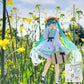 Hatsune Miku Figure Pastoral Style Hatsune Miku Anime Merchandise 2D Anime Girl Model Desk Ornament Birthday Gift
