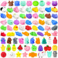 50-5PCS Mochi Squishies Kawaii Anima Squishy Toys For Antistress Ball Squeeze Party Favors Stress Relief Toys For Birthday