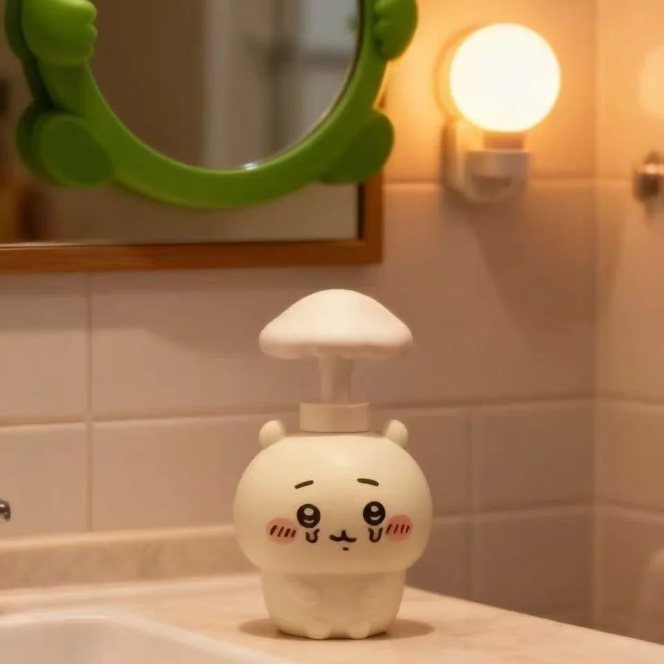 Chiikawa Refillable Bottles Cute Hand Sanitizer Shower Gel Dispenser Empty Containers Portable Travel Bottles Home Bathroom Toys
