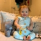 24 Inch 60 cm Realistic Reborn Baby Dolls Girl, Soft Vinyl Lifelike Newborn Toddler Doll, Real Looking Reborn Doll Toy Gift