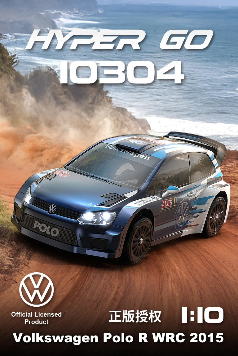 Mjx Hyper Go 1/10 Brushless 10304 Remote Control Car Simulation Model High-Speed Pulling RC Car Off-Road Vehicle Toy Gift