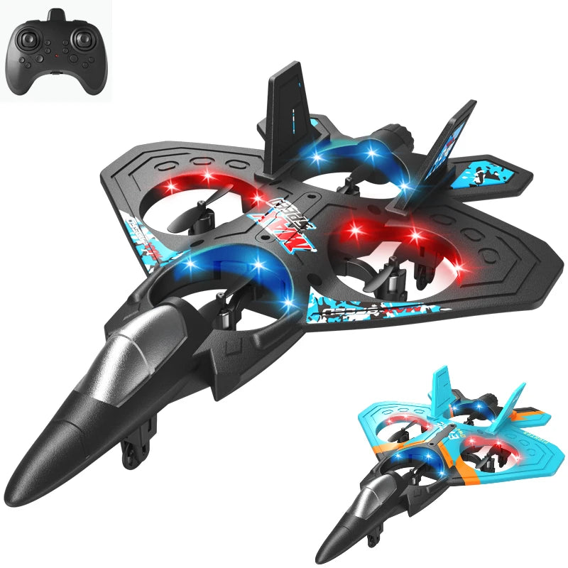 RC Aircraft EPP Foam Stunt Glider Electric Fighter Remote Control Airplane Fall Resistant Plane Toys for Boys Kids