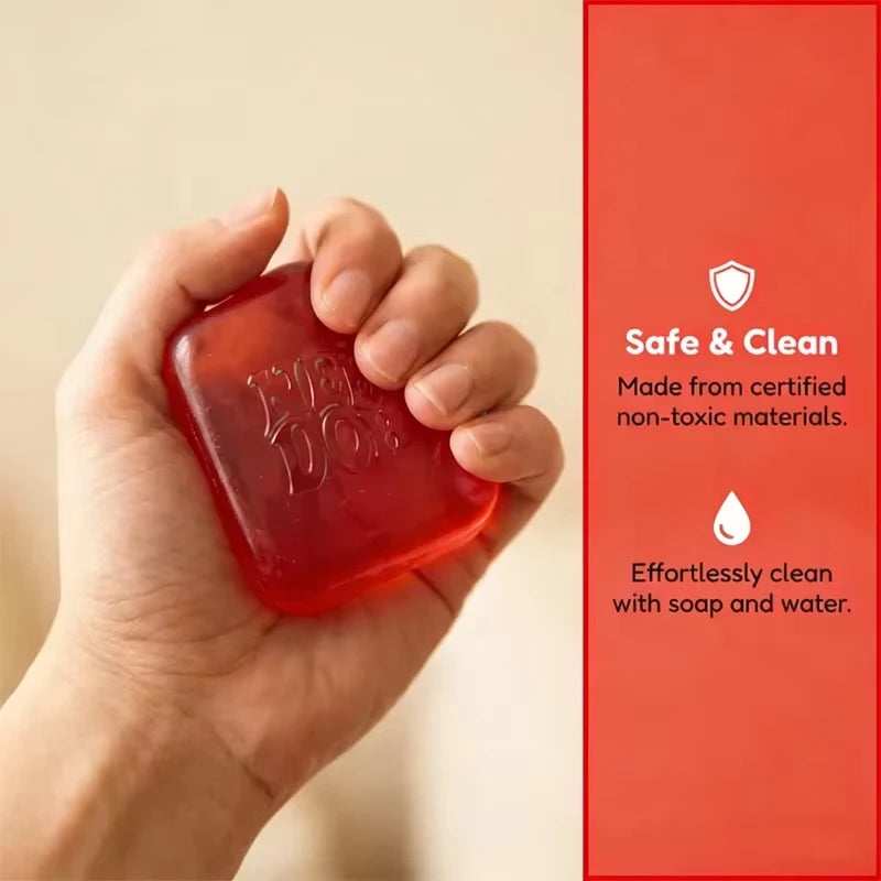 Dr Pepper x Nee Doh Nice Cube Squishy Soft Sensory Fidget Toy Stress Relief Anxiety Relief for Adults Kids ADHD Autism