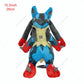 Pokemon Anime Kawaii Shiny Lucario Plush Doll Cartoon Peluche Stuffed Toy Cosplay Room Decoration Collection Kids Gifts