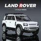 Large 1/18 Scale Defender 110 Off-road Vehicle Model Metal Die-Cast Body for Adult Collectors Halloween Gift for Boys