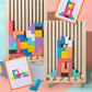 3D Wooden Puzzle, Building Blocks, Puzzle Game, Baby Logic Training Puzzle Toys, Parent-Child Interactive Games