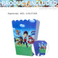 PAW Patrol Birthday Party Decoration Tableware Tablecloth Plates Cup napkin gift bag Balloons PAW Patrol Party Favors Supplies