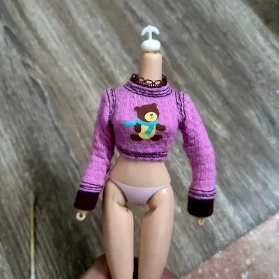 10bo original monsters high school clothes pants skirt winxs club without body DIY Doll  mengmeng girl Doll House Children Gifts