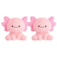 1PC Cute Axolotl Plush Companion Doll Kawaii Ornaments Salamander Doll Stuffed Doll Super Soft Home Decor Plushie Animal Toy