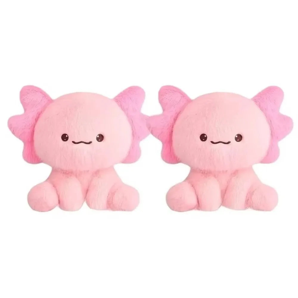 1PC Cute Axolotl Plush Companion Doll Kawaii Ornaments Salamander Doll Stuffed Doll Super Soft Home Decor Plushie Animal Toy