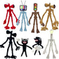 55CM Bendable Siren Head Plush Toys Office Decoration Standing Siren Head Stuffed Toy Desktop Ornaments   Plushie Dolls