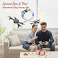 E88 PRO MAX Foldable Drone 2026 New, Obstacle Avoidance, Brushless Motor, Dual HD Camera, HD Screen Remote, Extra Batteries 40min Flight Time, One Key Return Home, LED Lights, USB Charging, FPV Quadcopter for Beginners Adults