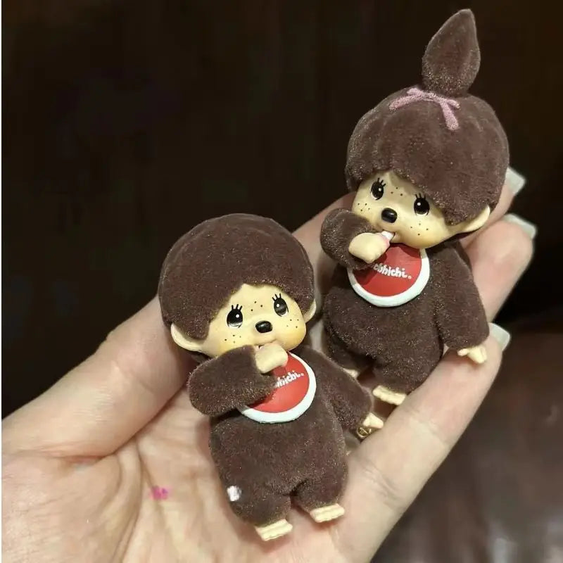 In Stock Mengqiqi Flocking Doll Handmade Blind Box Cute Desktop Decoration Toy Fans' Favorite Items Children'S Festival Gifts