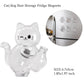 Transparent Cute Dog Pendant Keychain Creative Pet Hair Storage Capsule Hanging Ornament for Pet Lover DIY Pet Memorial Keychain