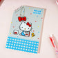Genuine Sanrio Hello Kitty A5 Notebook Horizontal Line Removable Student Notebook Cartoon School Supplies Students Women Gifts