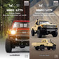 MN82 1:12 Retro Rc Car With LED Lights Full-scale Simulation LC79 Professional 4WD Remote Control Pickup RC Truck Model Toys