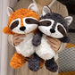 25cm Gray Raccoon Plush Toy Lovely Raccoon Cute Soft Stuffed Animals Doll Pillow For Girls Children Kids Baby Birthday Gift