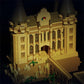 Magic Movie Castle School Micro Building Blocks Street View Architecture MOC Architecture Scenery Toy Christmas Birthday Gifts