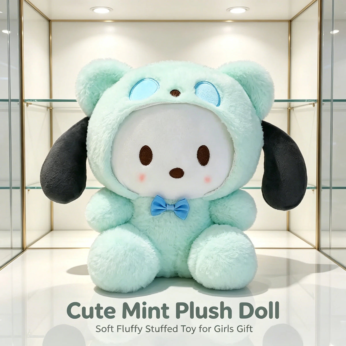 Sanrio Kuromi Cinnamoroll My Melody Pochacco Plush Dolls With Clothes Anime Room Decor Gift for Boys Girls Kids