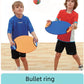 Bouncing Circle Throwing Training Toys Kids Adult Outdoor Interactive Cooperative Games Elastic Paddle Ball Fun Game