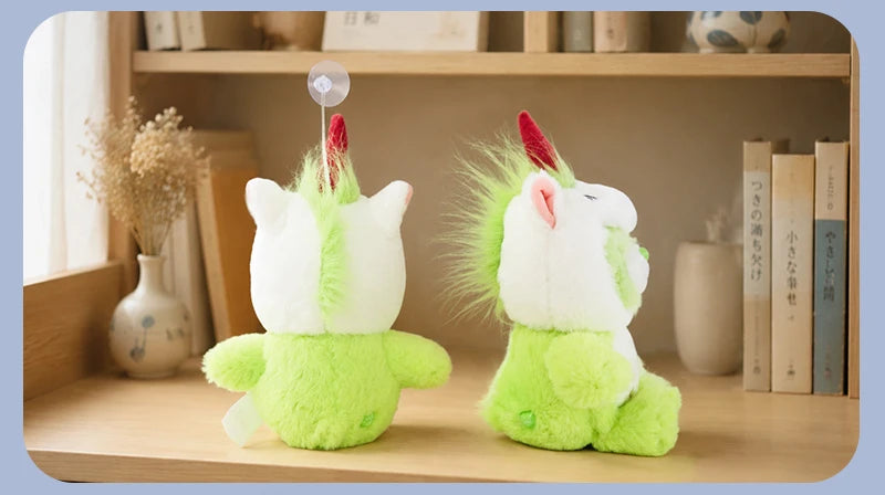 Care Bears 20cm Unicorn Hood Plush Suction Cup Ornament Wall Car Mirror Hanging Decor Cute Kawaii Stuffed Bear Toy Gift for Kids