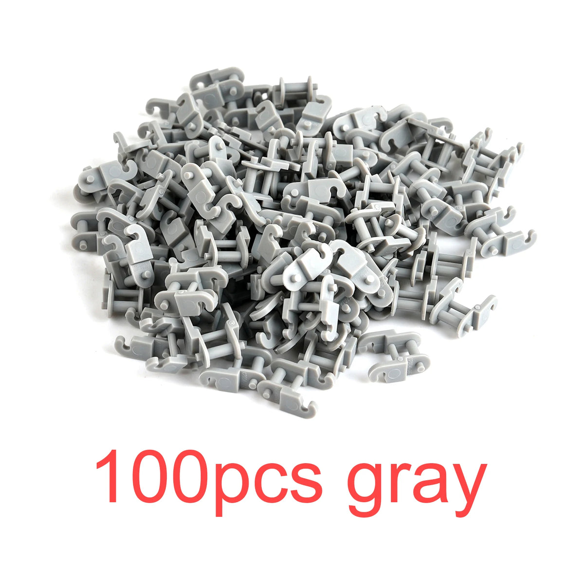 100pcs Technical Gear Set Link Chain Bricks Gears Set Parts 3711 14696 10928 94925 3648 3649 for MOC Building Blocks Train Toys
