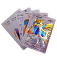 81-15Pcs Pokemon Cards Gold Silver Vmax GX Card Collection Battle Trainer Card Spanish English French Child Toys Christmas Gifts