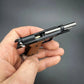 1:3 Scale Alloy Pistol Keychain Mini Toy Gun Metal Keychain for Adults Kids Christmas Gift