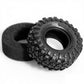RED SPIDER 4Pcs 64mm 1.3 Inch RC Crawler Soft Rubber Tires Off Road Tyres for 1/18 1/24 RC Crawler Axial SCX24 FMS FCX24 RC Model Car Upgrade Spare Parts
