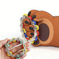 Rolling Sensory Fidget Toy Chain Bicycle Shape Fingertip Decompressor Stress Relief Finger Toys Portable Relaxing Toys for Home