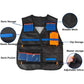 Kids Tactical Vest Kit for Nerfs Toy Guns Series with Refill Darts Reload Clips Tactical Mask Wrist Band and Protective Glasses