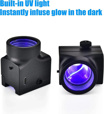 AToy Gun Accessories Fluorescent Bulb Illuminator Luminous Shooting Auxiliary Electric Gel Ball Blaster Splatter Ball Blasters