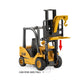 1:70 Mini Forklift Alloy+Plastic Engineering Diecast Construction Vehicle Inertia Car Collection Toys for Children Kids Gifts