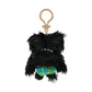 Fuggler Keychain Ugly Grin Teeth Monster Pendant Fuggler Soft Plush Doll Wide Eyed Weirdo Black Funny Backpack Keyring Gift 11CM