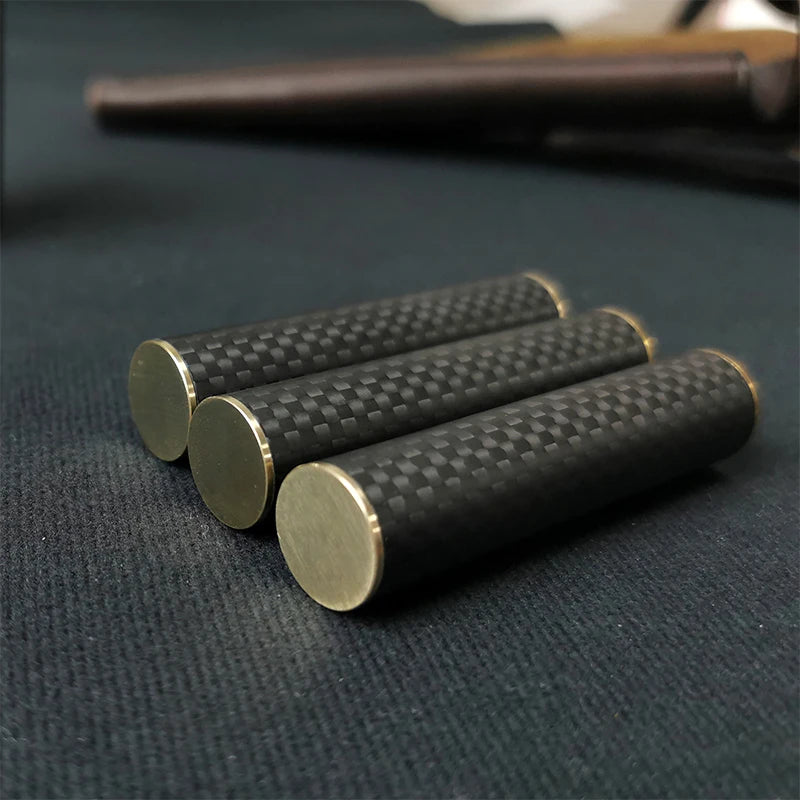 A Newest Fidget Spinner Fidget Toys Stress Relief For Adults Magnetic Metal Carbon Fiber Three-section Stick Rotating Kids Gift